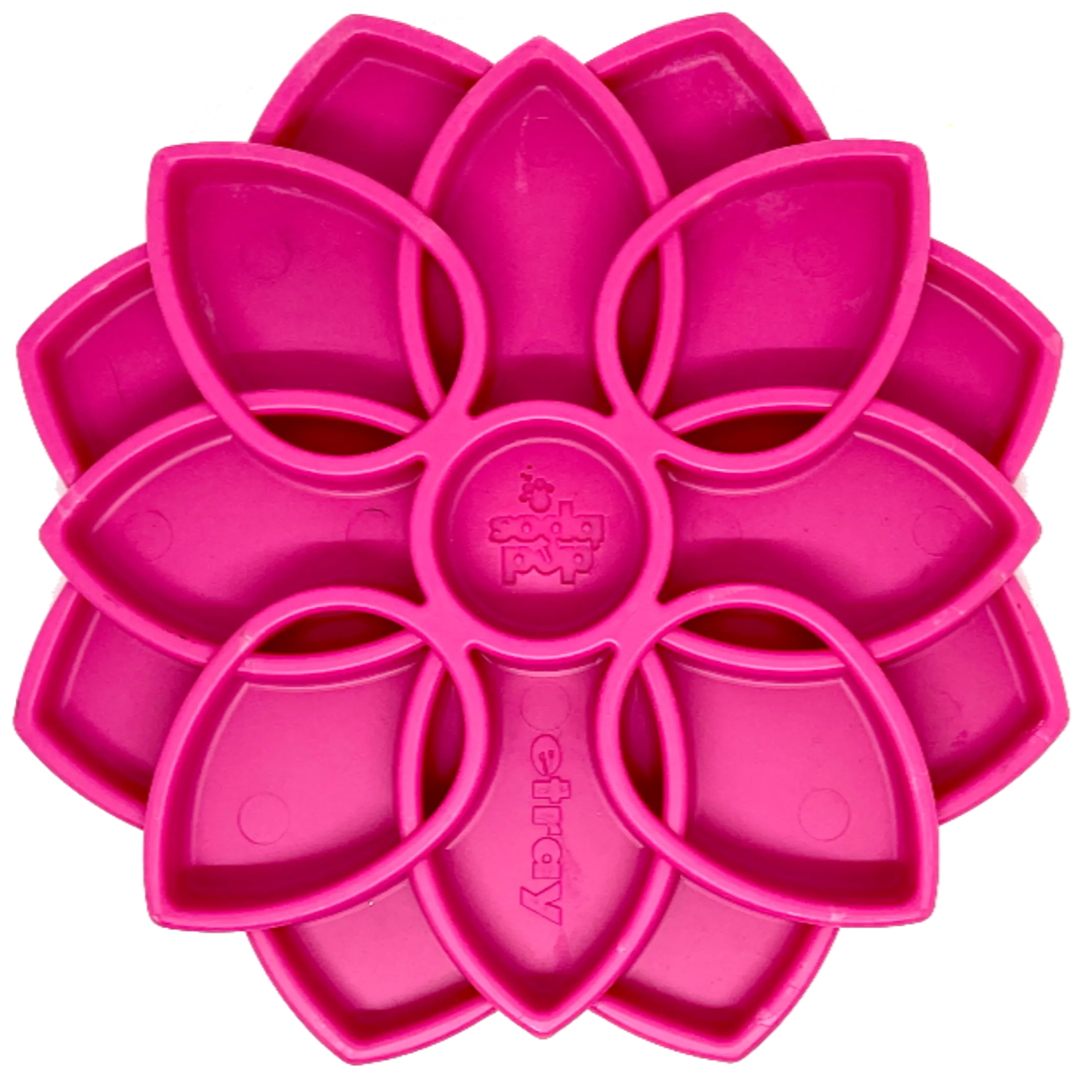 Mandala Enrichment Lick Mat & Slow Feeder Tray for Dogs - Calming Mealtime Activity
