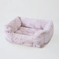 Calming Bolster Dog Bed — Plush Orthopedic Sofa Bed for Anxious Dogs
