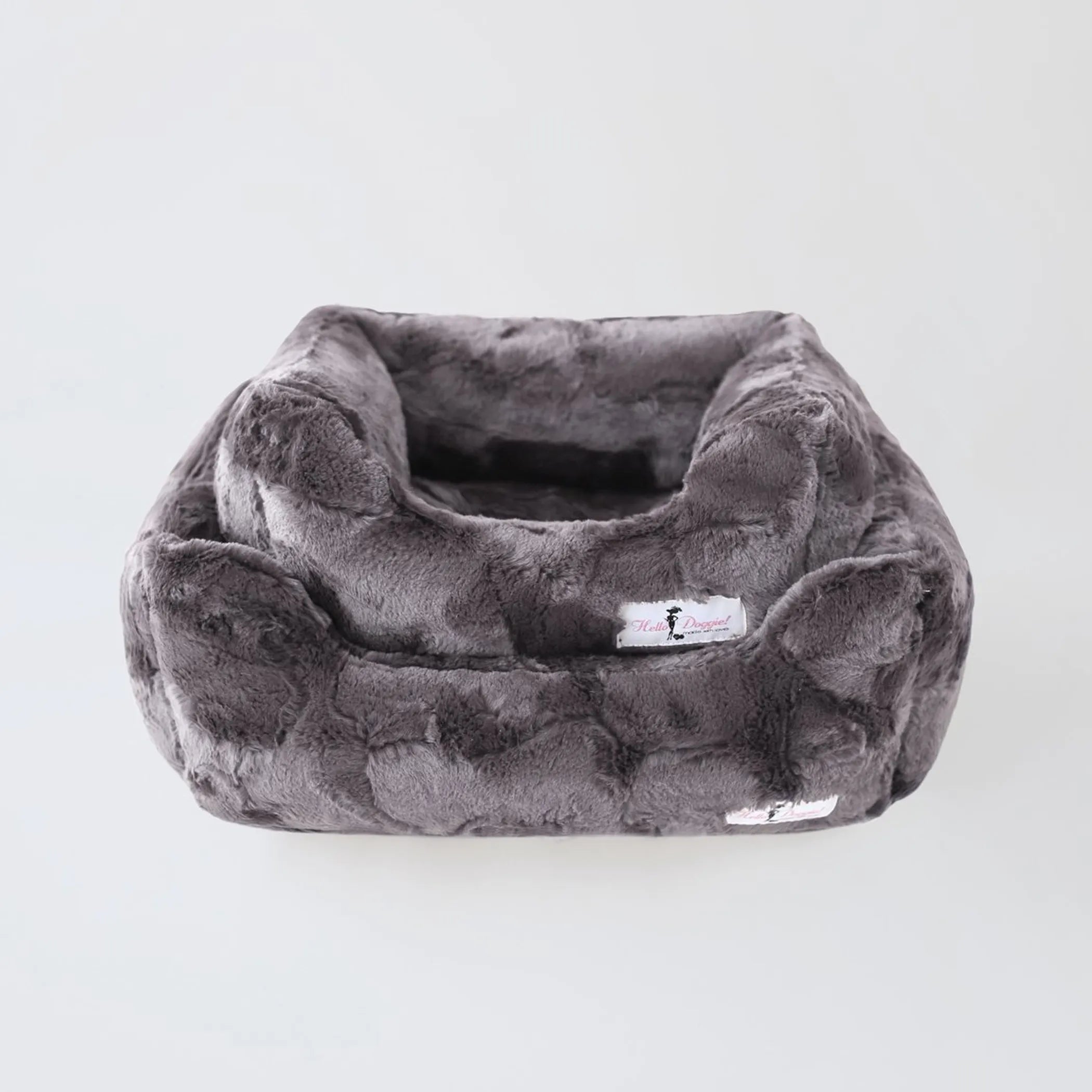 Calming Bolster Dog Bed — Plush Orthopedic Sofa Bed for Anxious Dogs