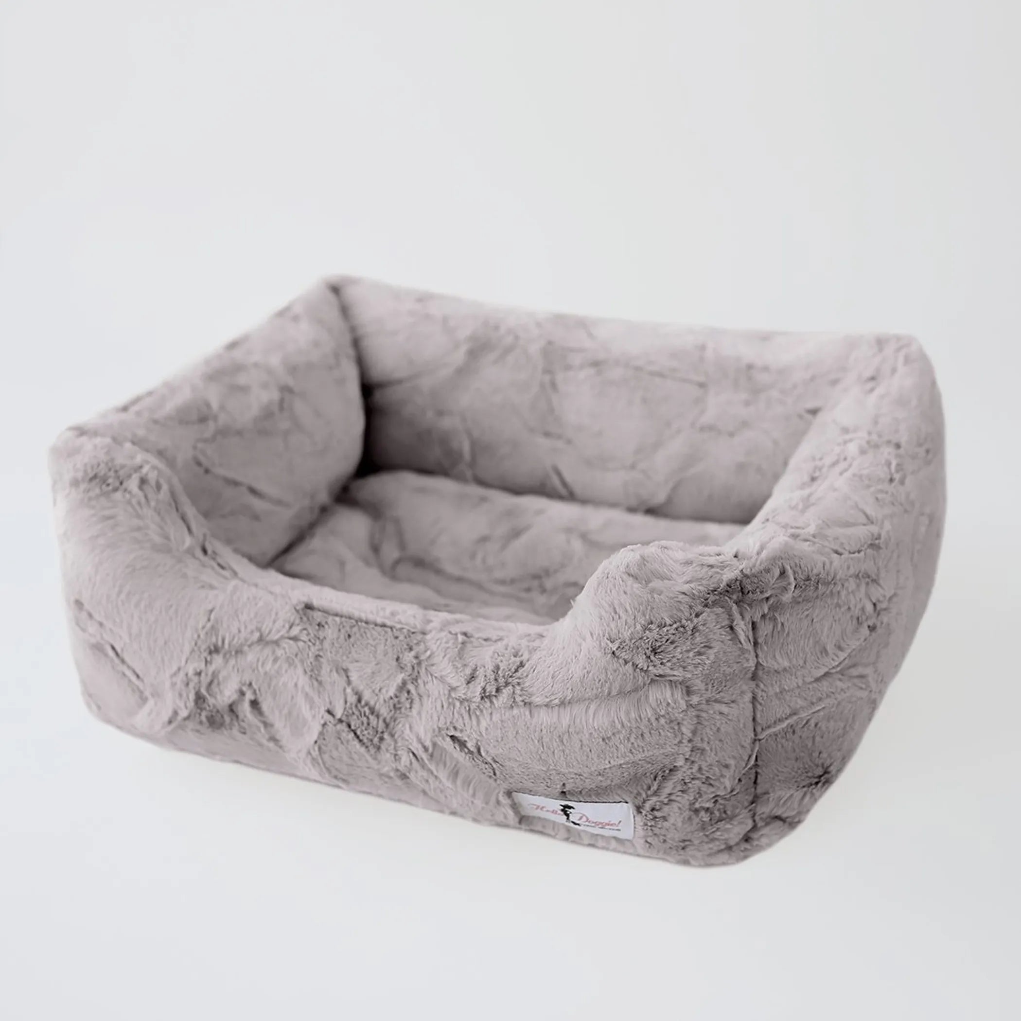 Calming Bolster Dog Bed — Plush Orthopedic Sofa Bed for Anxious Dogs