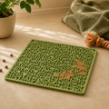 Jigsaw Enrichment Lick Mat for Dogs - Calming Slow Feeder Activity Mat